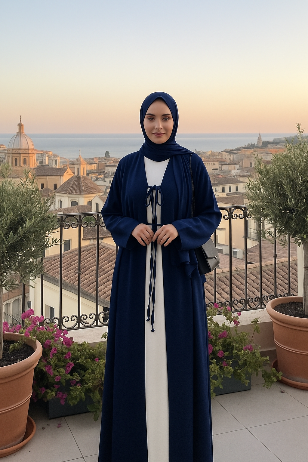 Midnight Grace 3pcs Abaya