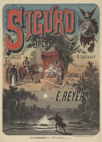 Sigurd Opéra en 4 actes et 10 tableaux 1880