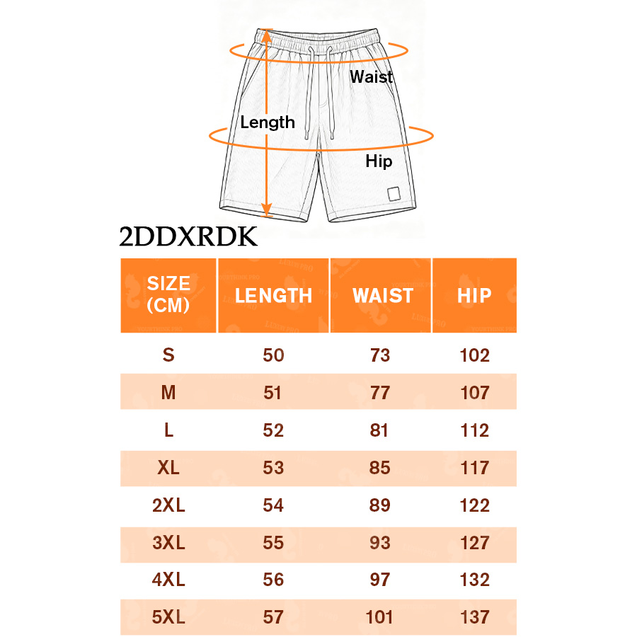 2D Corduroy Shorts