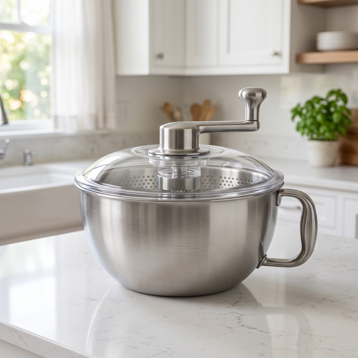 Best Salad Spinners for Washing Leafy Greens (2026) - BEST PREMIUM — PRODUCT SHOT