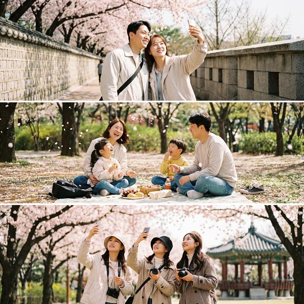 2026년 전국 벚꽃 개화시기 예측 및 주요 명소 완벽 가이드: 성공적인 봄 여행 전략