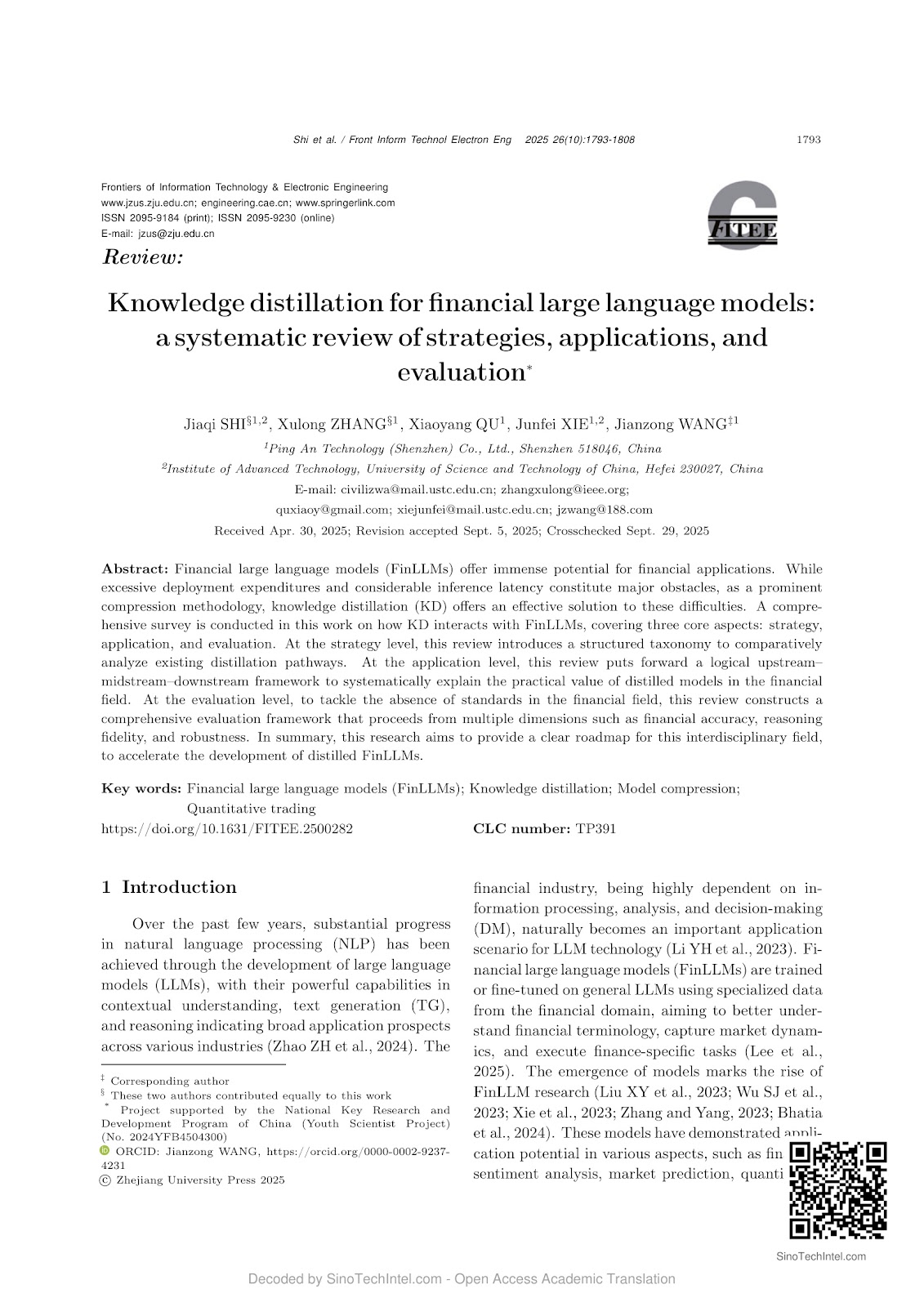 Knowledge distillation for financial large language models: a systematic review of strategies, applications, and evaluation