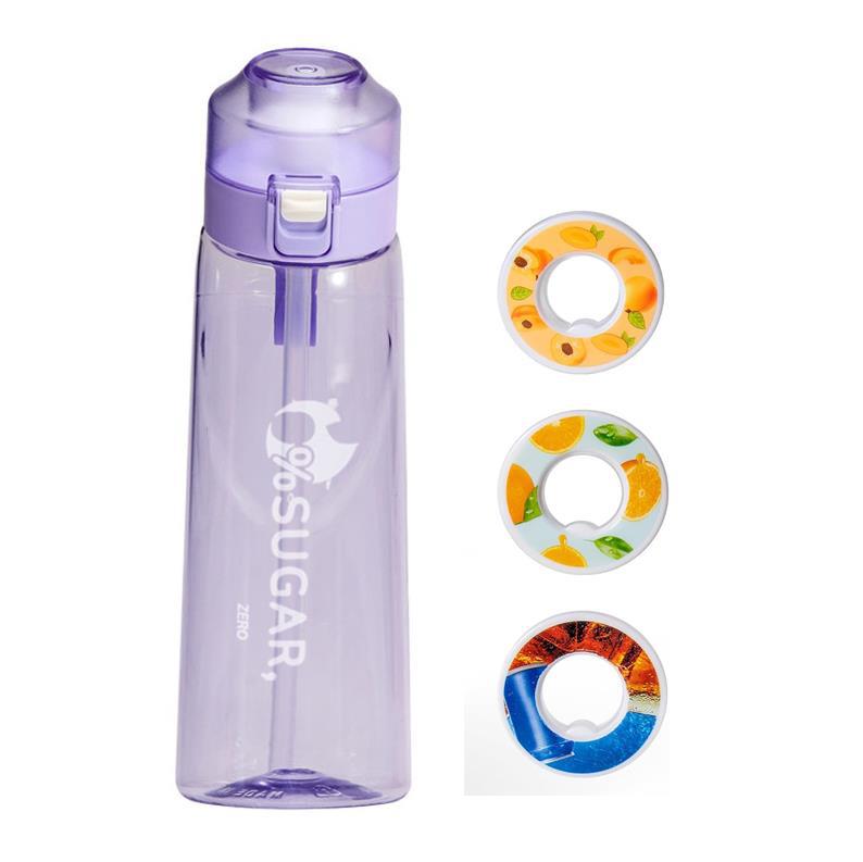 Tritan sports bottle with straw, 650 ml