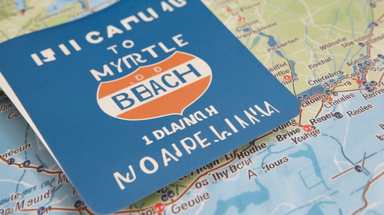 Distance and Travel from Utica, Ohio to Myrtle Beach, SC