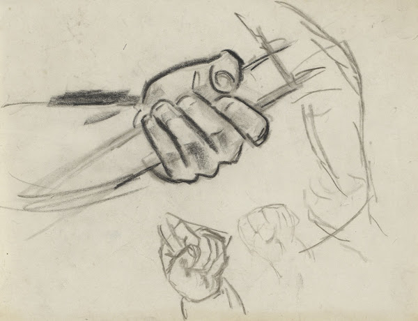 Studies van handen 20th century