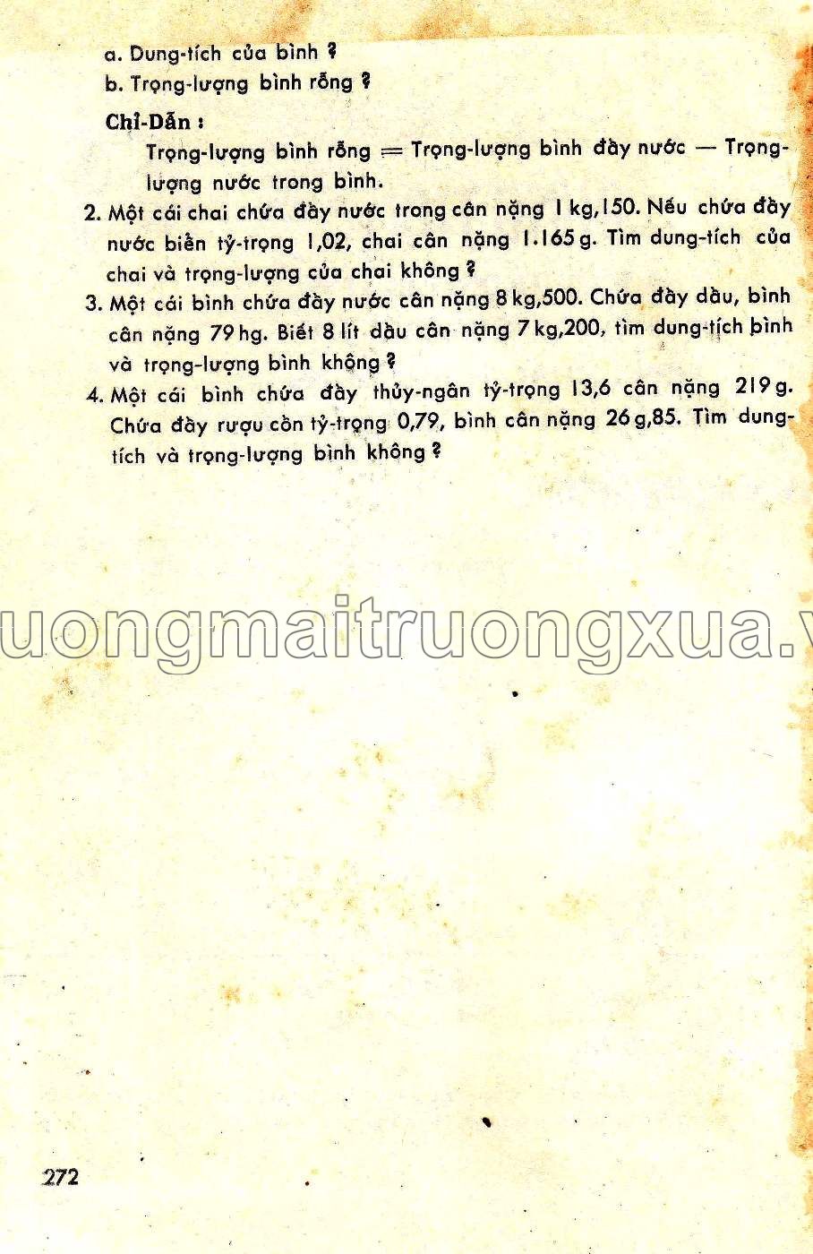 Toán pháp lớp 5 (1970) - Trang 268