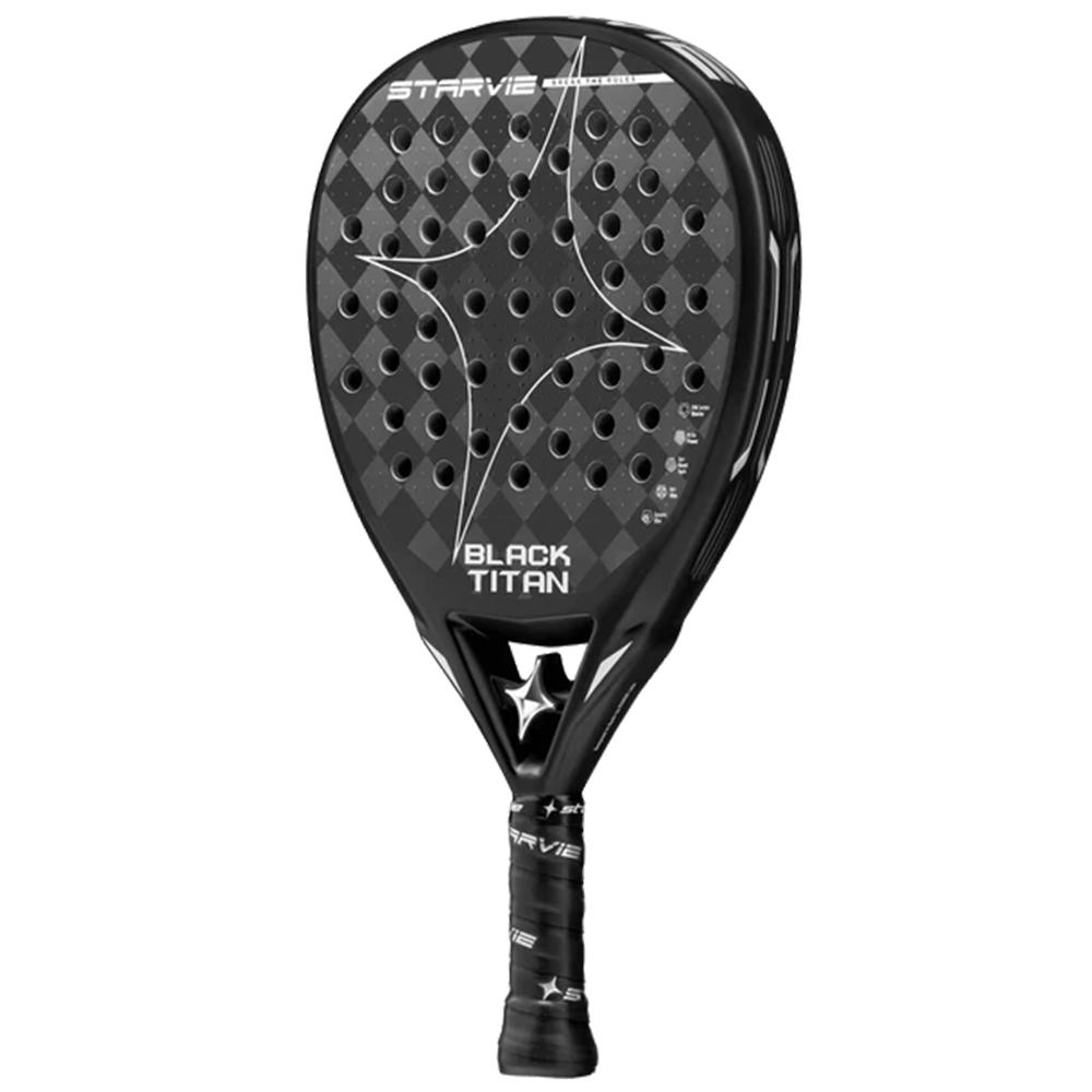 Starvie Black Titan 2026 Racket Padel  - Gambar 2
