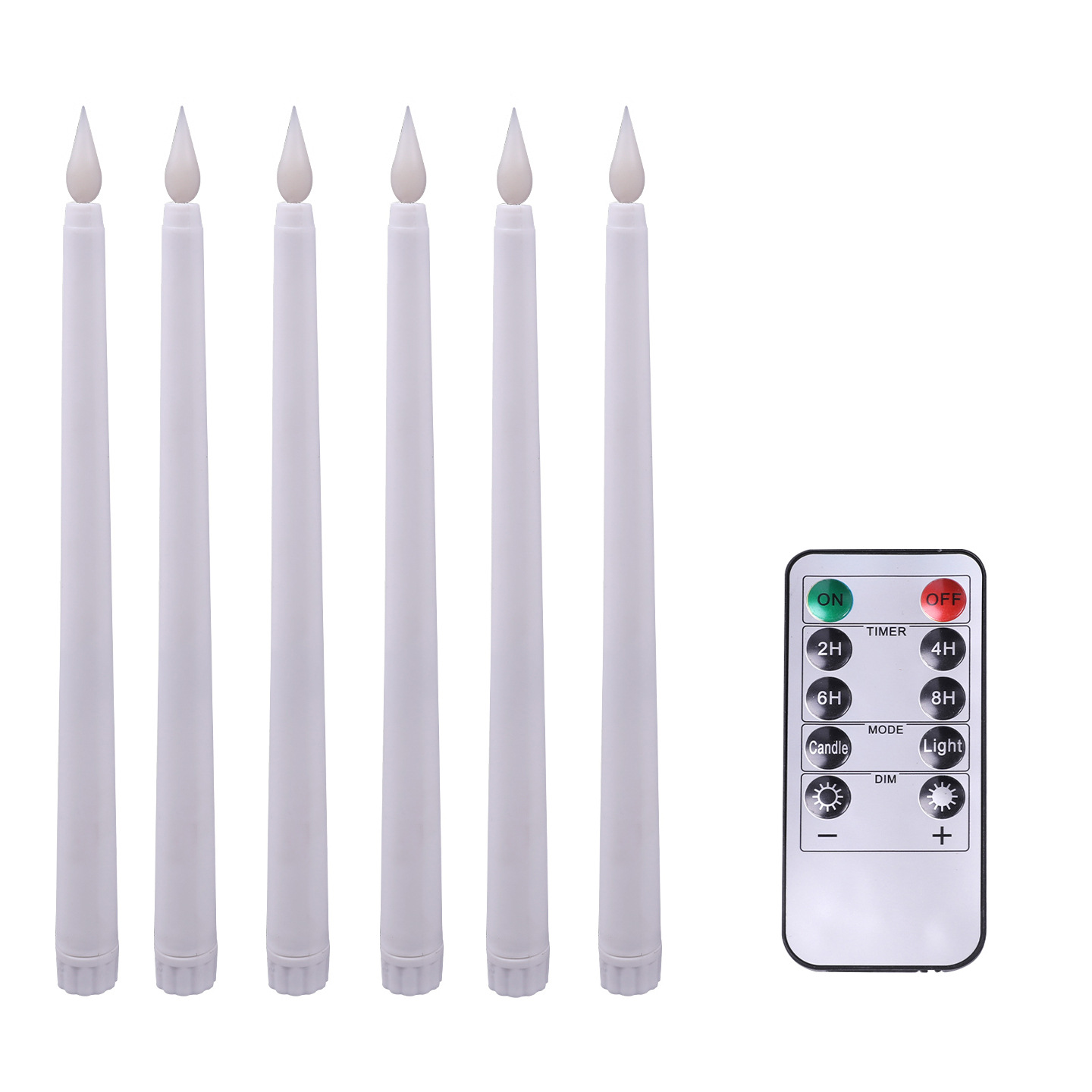 LED Taper Candle with Remote