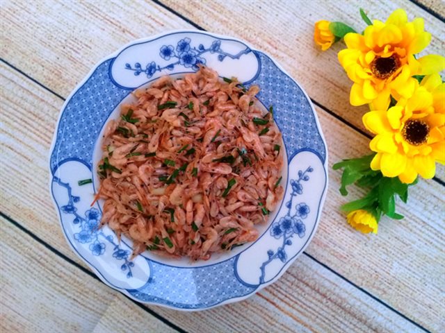 Tép Đồng Rang Hẹ