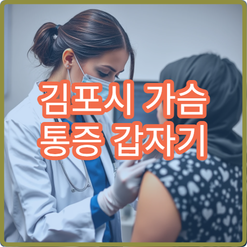 김포시 가슴 통증 갑자기 나타날 때 검사 가능한 병원