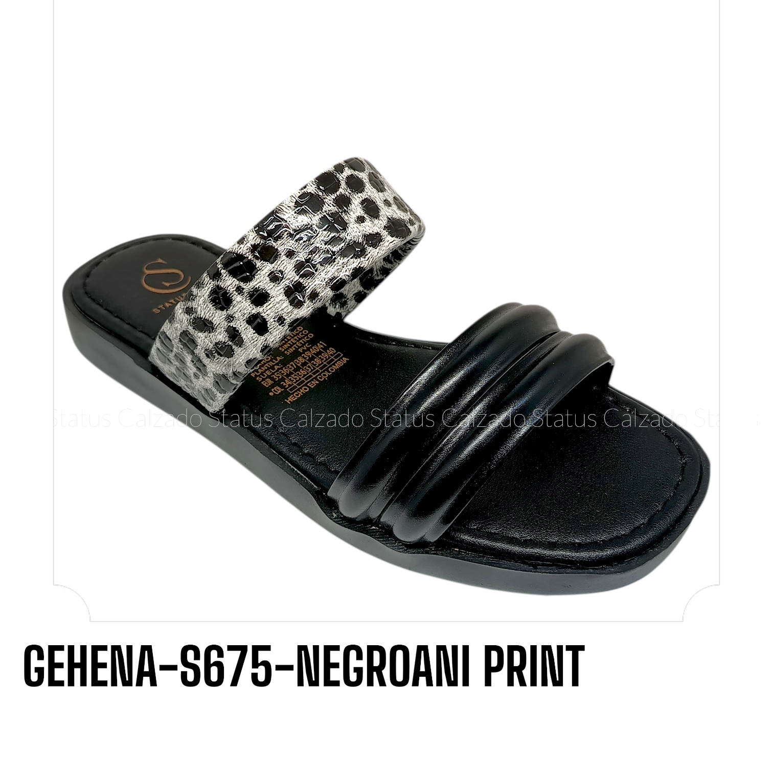 GEHENA-S675-NEGROANI PRINT