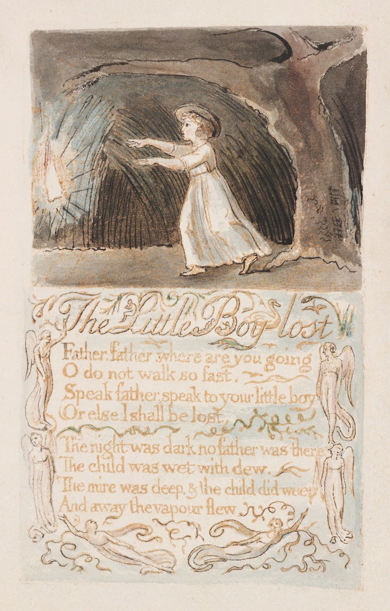Pl 12  The Little Boy Lost 1789