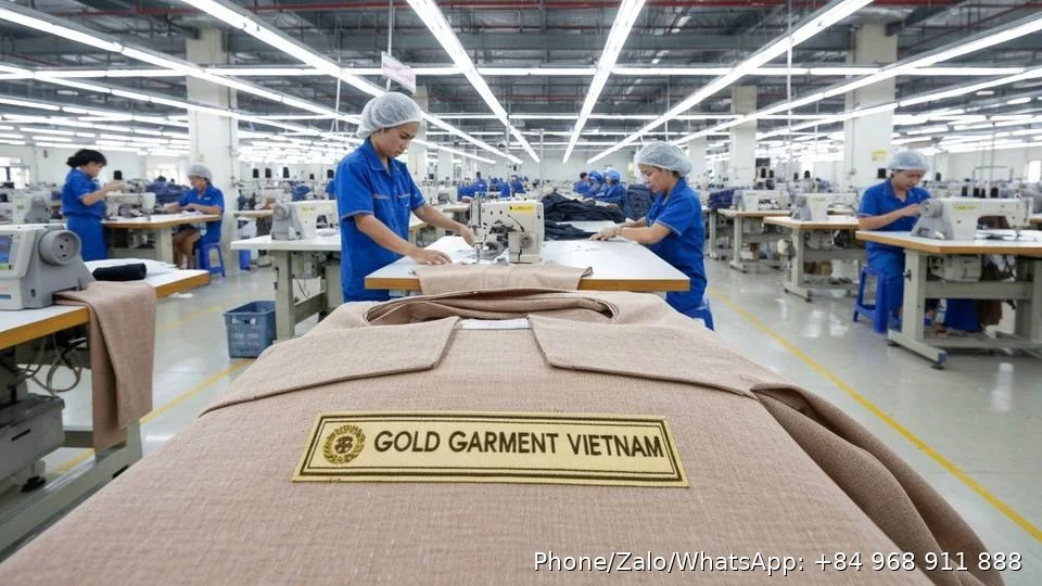 garment manufacturing - Gold Garment Vietnam