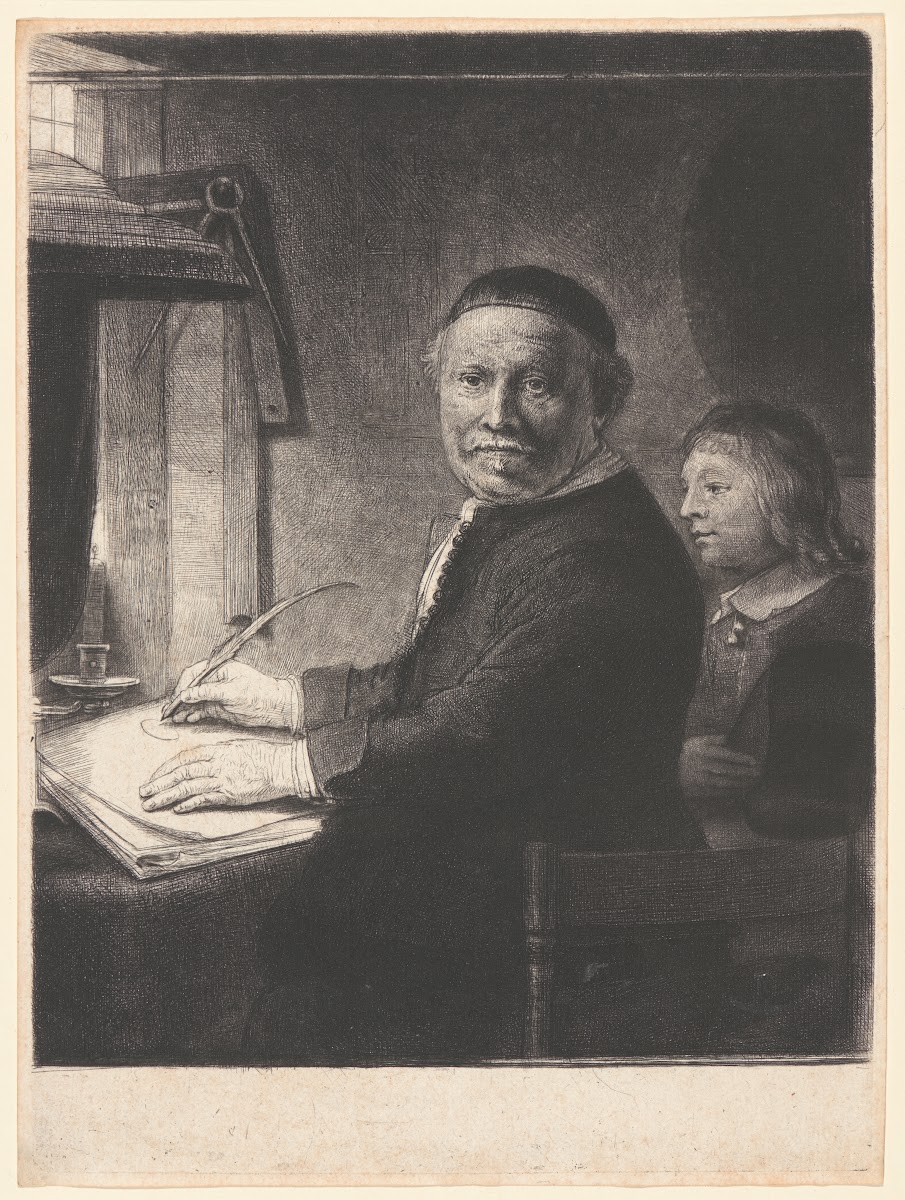 Lieven Willemsz van Coppenol Writing Master ca 1658