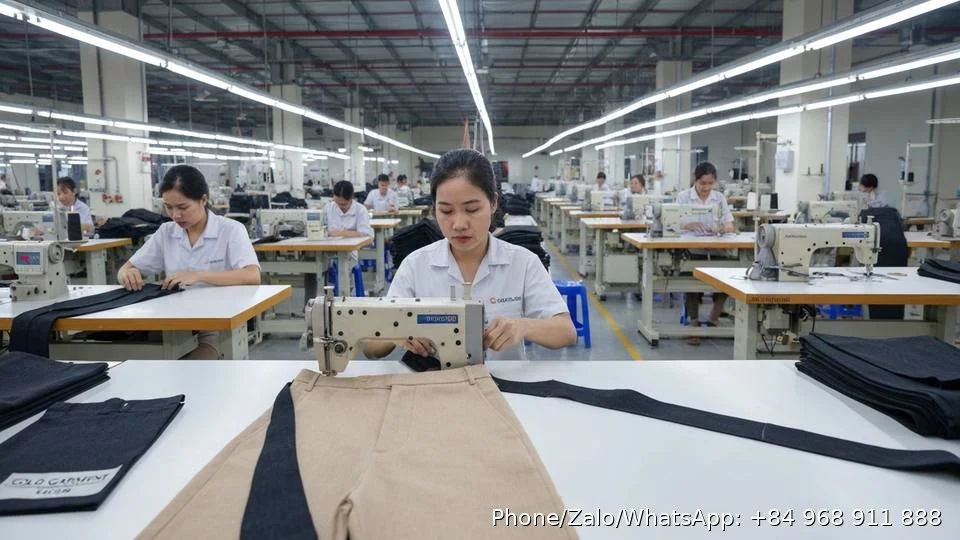 custom trousers - Gold Garment Vietnam