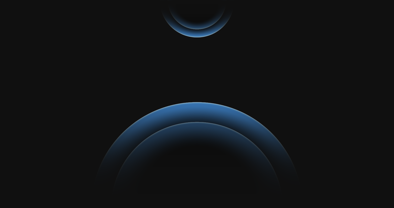 iPhone 12 Event Blue Wallpaper - Minimalist Digital Art 4K Wallpaper (4096x2160)