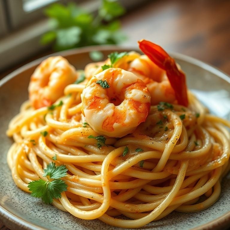 Creamy Cajun Shrimp Zoodles Recipe – Quick, Easy, Low‑Carb Dinner finished
