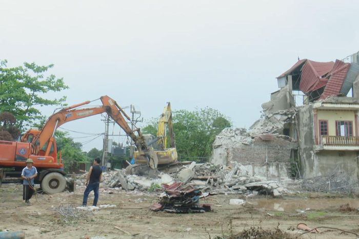 Xã Vĩnh Thanh đẩy nhanh tiến độ GPMB nhiều dự án - Đài Phát thanh và truyền hình Hà Nội