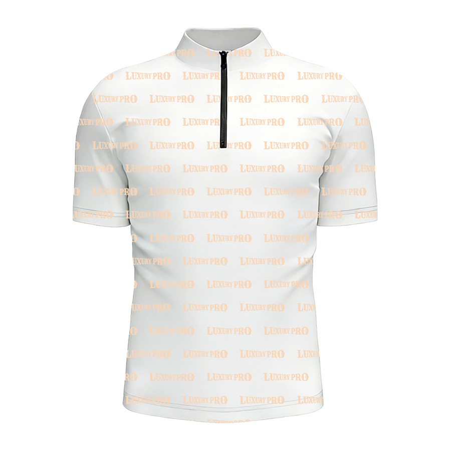 AOP PTB Zip Polo Shirt