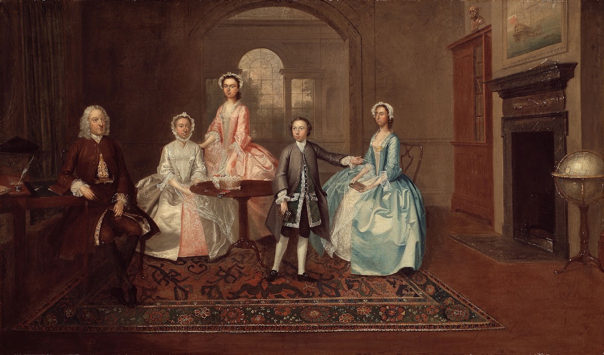 John Thomlinson and His Family 1745