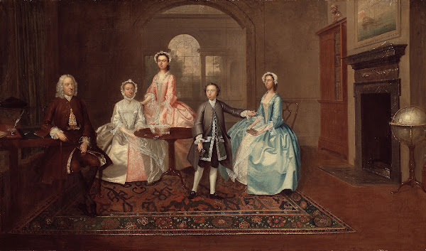 John Thomlinson and His Family 1745