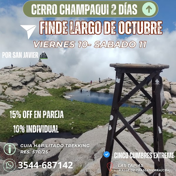 Cerro Champaqui 2 Días