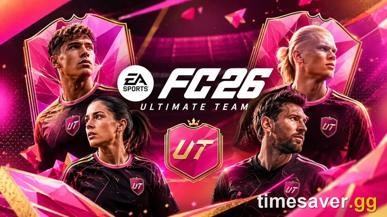 EA FC 26 Futties Ultimate Team promo splash artwork