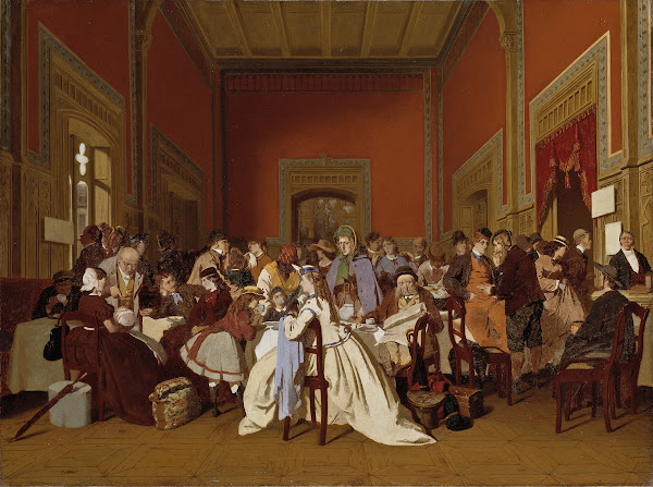 Second Class Waiting Room 1865