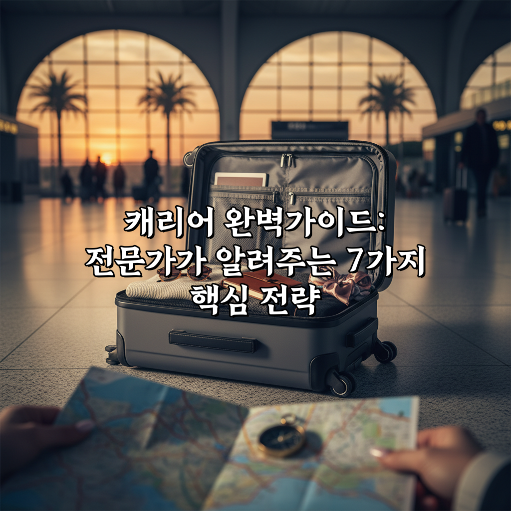 캐리어 완벽가이드: 전문가가 알려주는 7가지 핵심 전략