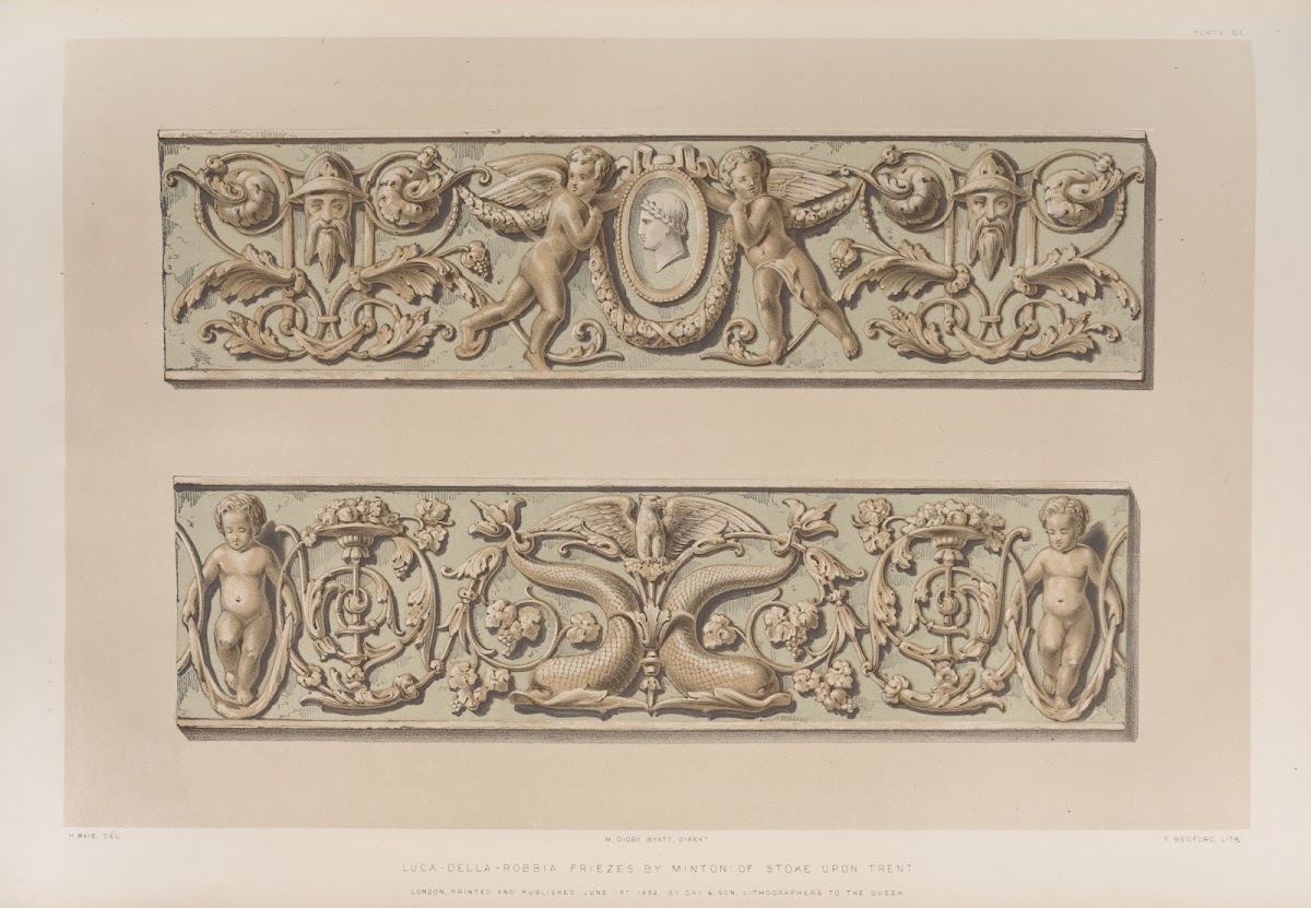 Luca della Robbia friezes 1851   1853