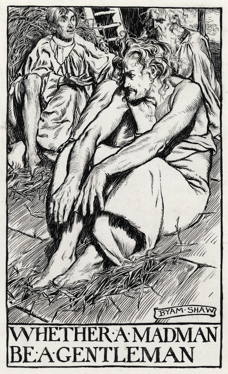 King Lear Wthether a madman be a gentleman 1900