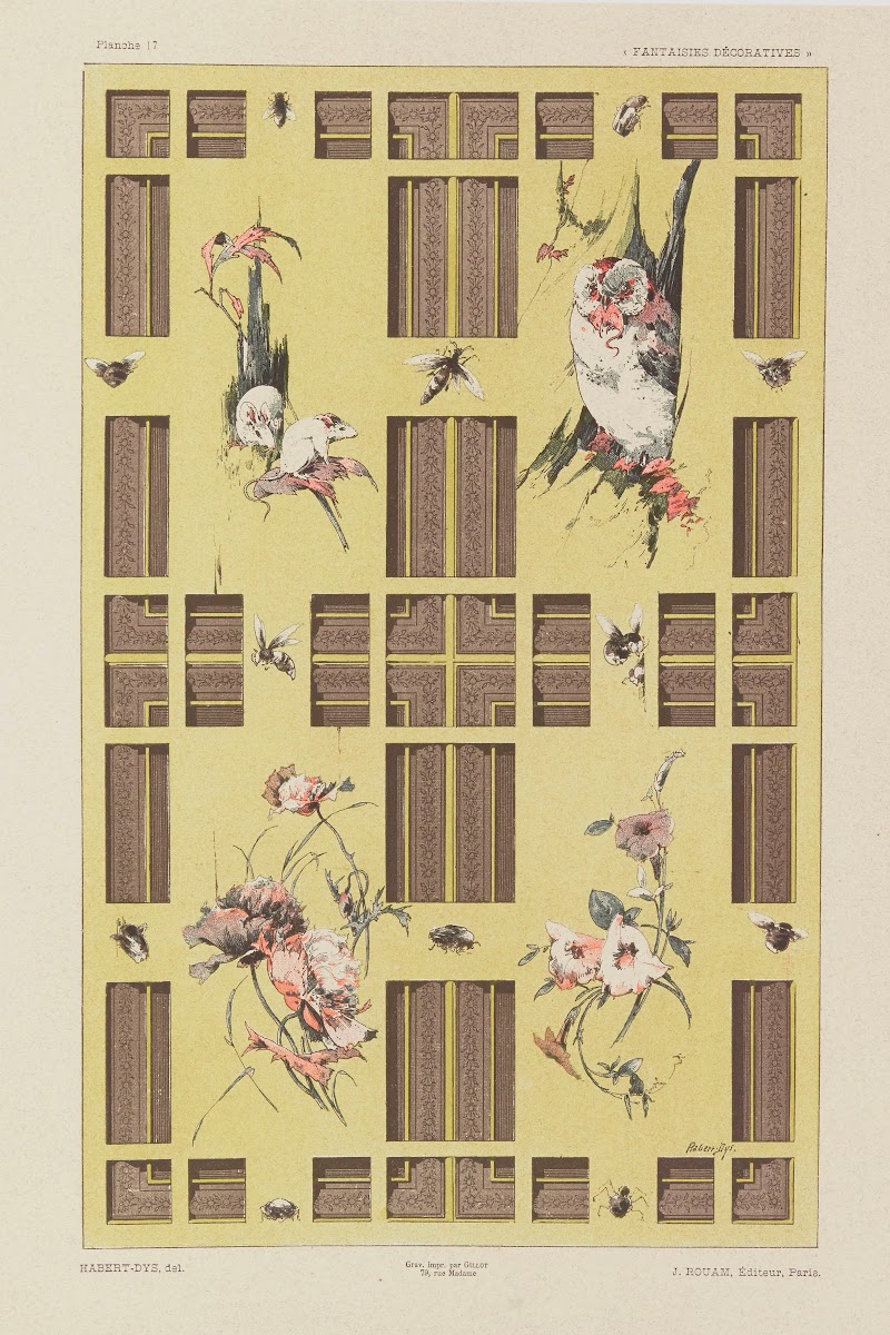 Fantaisies décoratives Pl19 1886 1887