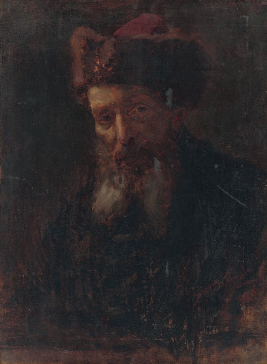 Head Study of an Old Man 1920