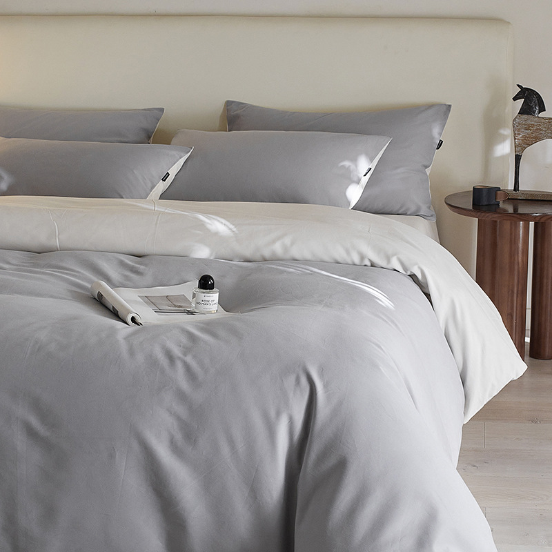 Brushed Cotton Bedding Set, 100 Thread Count