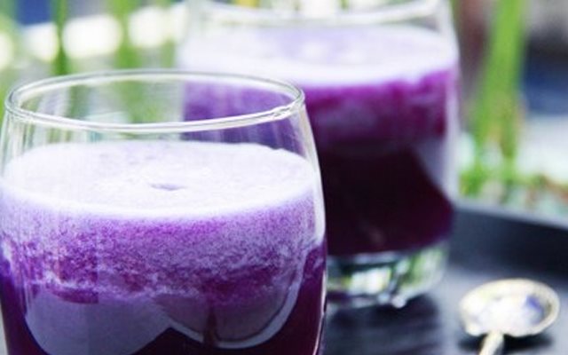 Sinh Tố Bắp Cải Tím