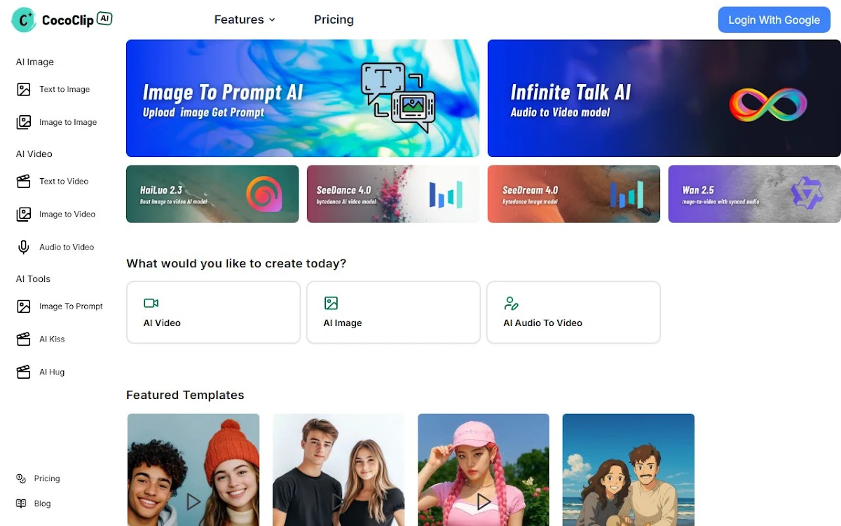 Captura de CoCoClip.AI