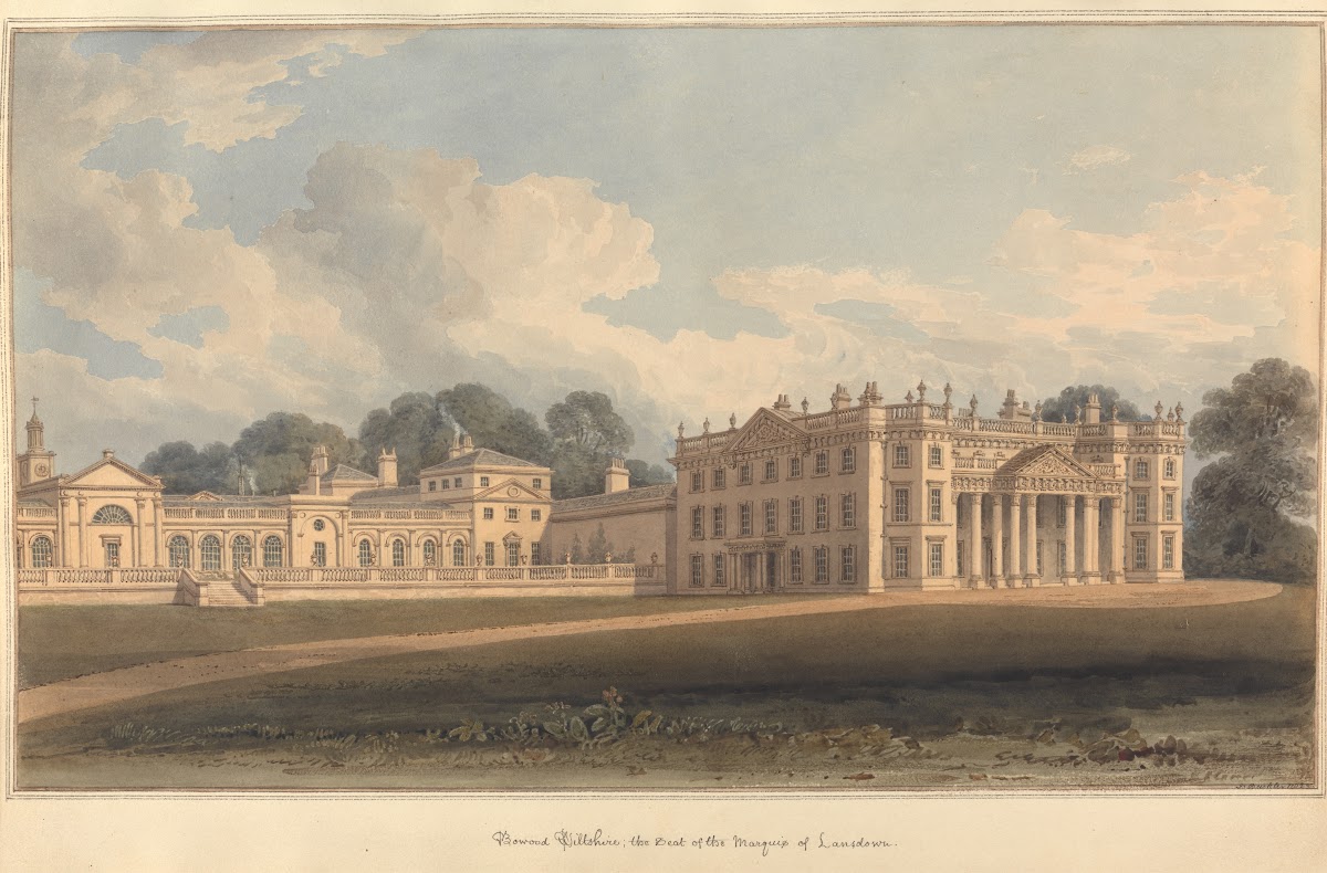 Bowood Wiltshire the Seat of the Marquis of Lansdown 1823