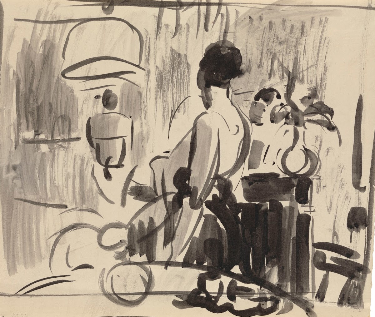 Woman in an Interior