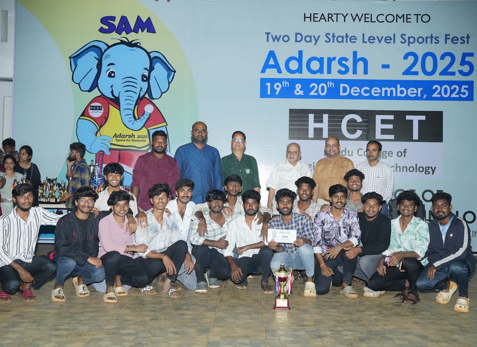 Hindu College of Engineering and Technology, Guntur - Sports Fest Adarsh - 2025