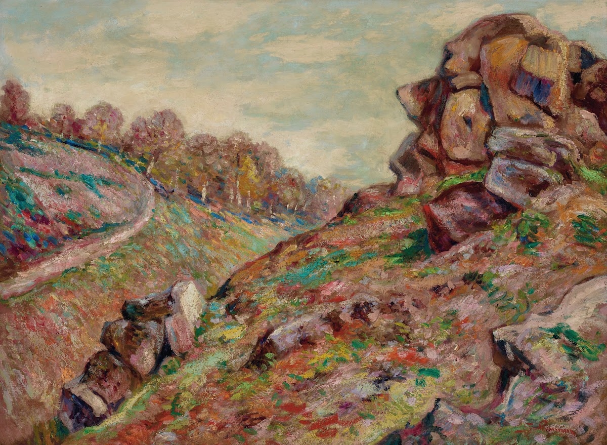 Hauteur de la Sédelle paysage de la Creuse circa 1895