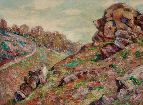 Hauteur de la Sédelle paysage de la Creuse circa 1895