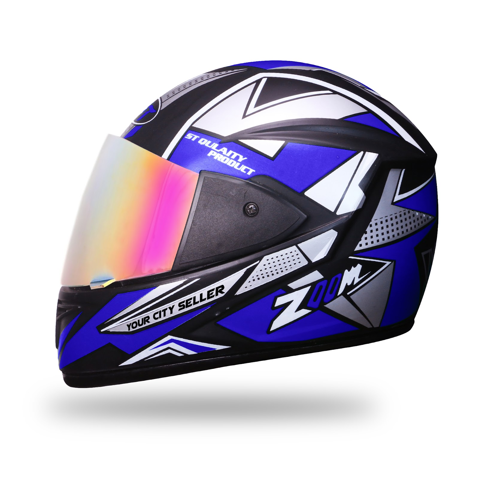 Street-Stalker Helmet with aggressive graphics