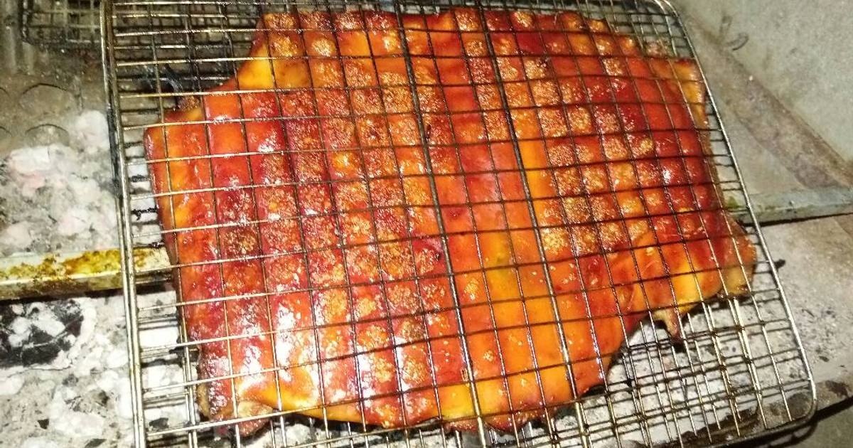 Heo tộc nướng da giòn