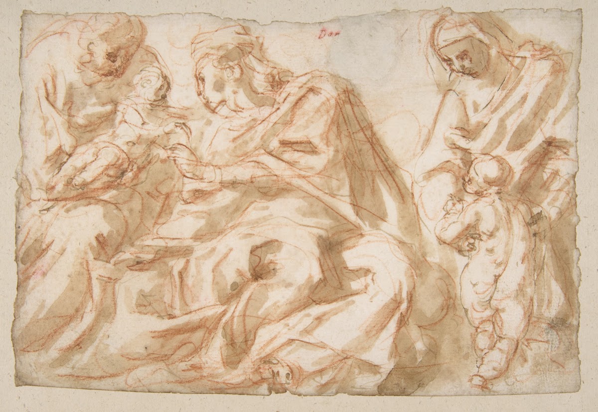 The Holy Family with Saint Elizabeth and the Infant Baptist 15601630