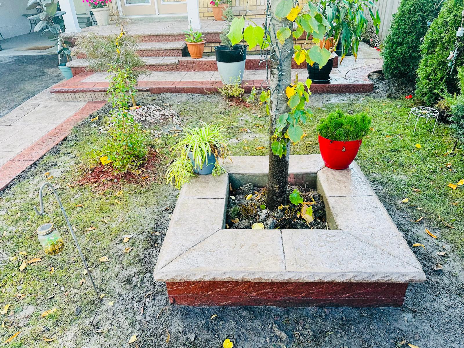 Stamped Concrete Decorative Design