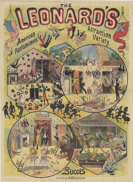 The Leonards American Pantomines Attraction Variety 1890
