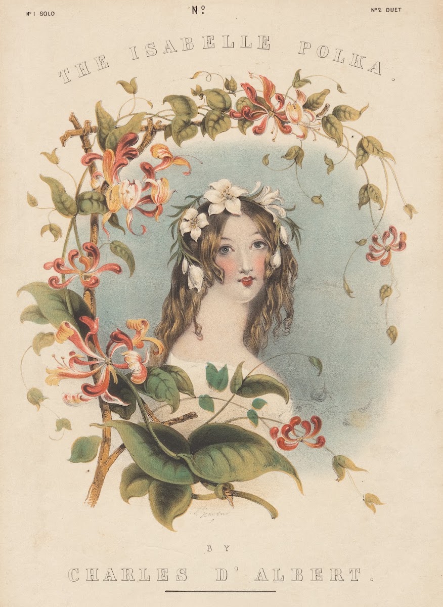 The Isabelle polka by Charles dAlbert 1840 1859