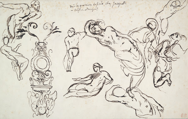 Studies of Agriculture Palais BourbonParis 183335