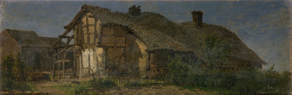 An Old Farm in Xhierformont 1864