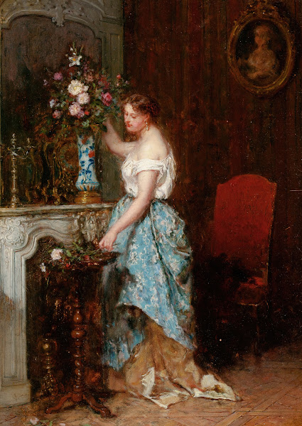 Arranging the Bouquet 1863